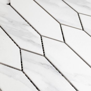 Мозаика Diamond Carrara белый MAUKW81003