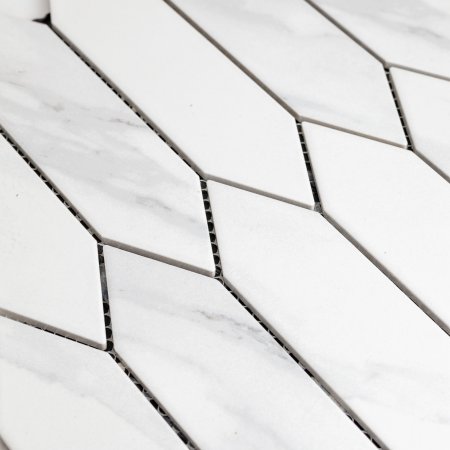 Мозаика Diamond Carrara белый MAUKW81003