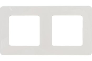 Рамка Legrand Inspiria 2 поста, цвет слоновая кость