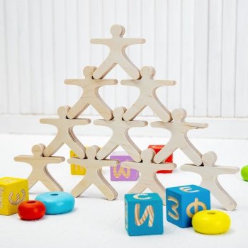 Игра настольная Физкультурники балансир