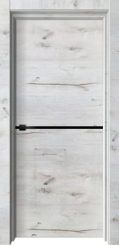Дверь межкомнатная WOOD1 арктик 600х2000 мм