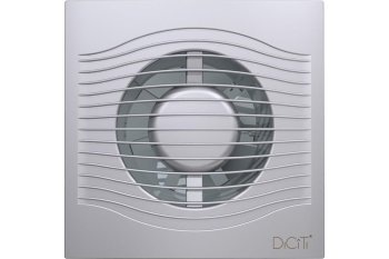 Вентилятор DiCiTi SLIM gray metal 100мм Серый металлик 160х160х92мм