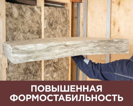 Минераловатная теплоизоляция Теплые Стены Стронг Isover 1000х610х50 мм