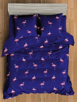 Комплект постельного белья Flamingo полутороспальный полиэстер