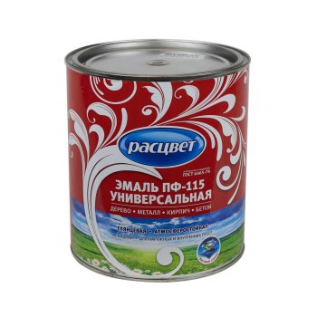 Эмаль алкидная универсальная ПФ-115 Расцвет Эмпилс коричневая 2,7 кг