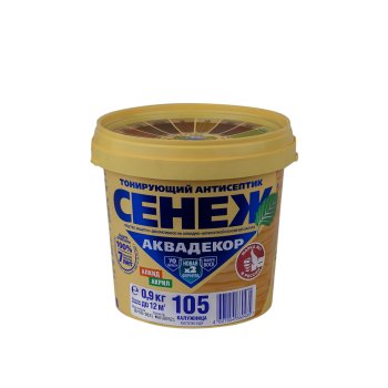 Антисептик Сенеж Аквадекор декоративный калужница 0,9 кг