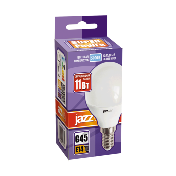 Лампа светодиодная Jazzway Е14 11Вт 5000К холодный белый свет