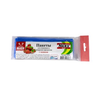 Пакеты для заморозки 3х-зубый 18шт 18