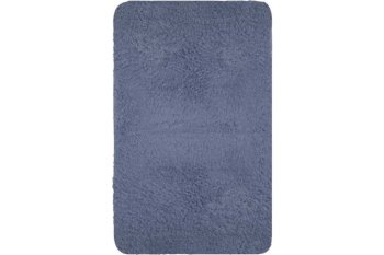 Коврик для ванной комнаты Woolly 50х80см цвет голубой