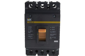 Автоматический выключатель силовой IEK ВА 88-35 3P 160А 35кА