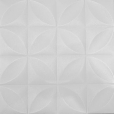 Потолок клеевой  SOLID  С2004 Белый 500х500х3