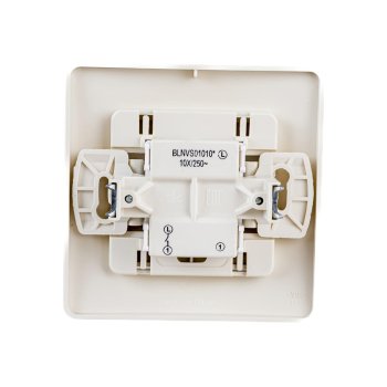 Выключатель встраиваемый Schneider Electric Blanca 1 кл. бежeвый без подсветки