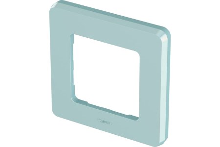 Рамка Legrand Inspiria 1 пост, цвет мятный