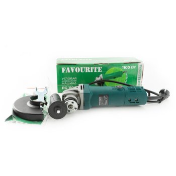 Шлифмашина угловая Favourite FG 1100 1 100Вт 125мм