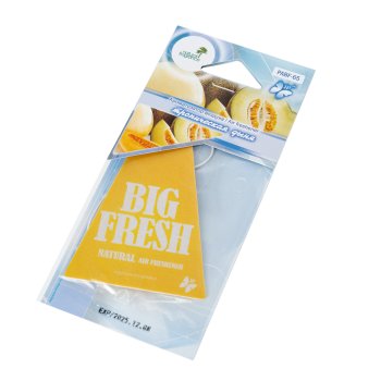 Ароматизатор BIG FRESH Тропическая дыня цитрусовый подвесной