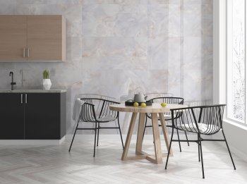 Керамогранит Onyx GT, slim,  цвет белый