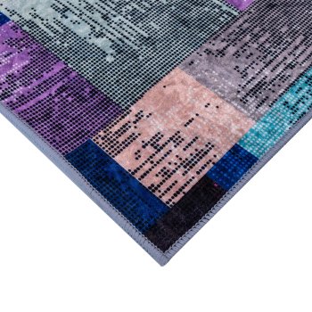 Коврик влаговпитывающий Dekorelle Velvet 80х50 см мультиколор