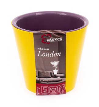 Кашпо  London/Фиджи пластик 5 л