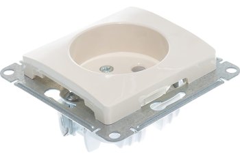 Розетка силовая встраиваемая Schneider Electric Glossa без заземления бежeвый