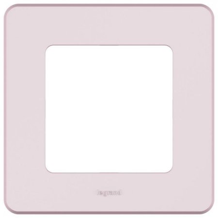 Рамка Legrand Inspiria 1 пост, цвет розовый