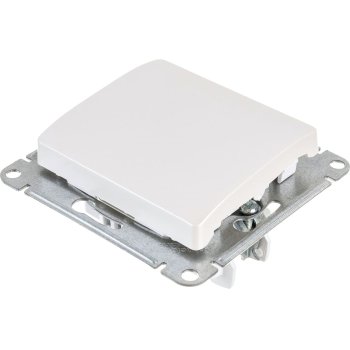 Выключатель встраиваемый Schneider Electric Glossa 1 кл. перламутр без подсветки