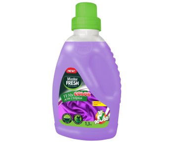 Гель для стирки белья Master Fresh Color 1,3 л для цветного белья для всех типов стирки