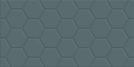 Плитка настенная Edelweiss, Hexagon, Blue