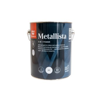 Краска Tikkurila Metallista по ржавчине основа А 2,3 л глянцевая