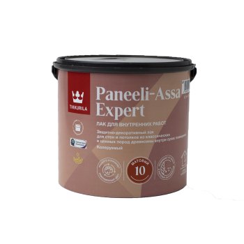 Лак Tikkurila Paneeli-Assa EXPERT панельный основа EP 2,7 л матовый