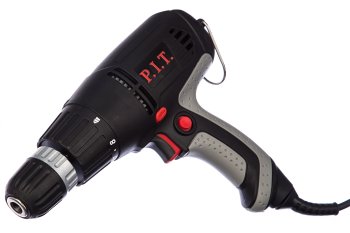 Дрель-шуруповерт сетевая P.I.T. PBM10-C1 400Вт 25Нм