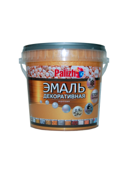 Эмаль акриловая декоративная Palizh античное золото 0,9 кг