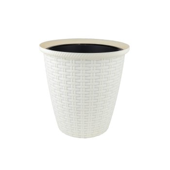 Кашпо  Rattan пластик 4,5 л