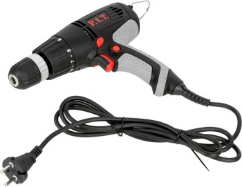 Дрель-шуруповерт сетевая P.I.T. PBM10-C1 400Вт 25Нм