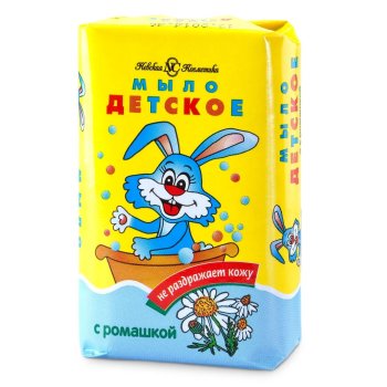Мыло туалетное Детское 90г Ромашка 1шт.