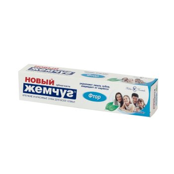 Паста зубная Новый жемчуг Фтор 50 мл