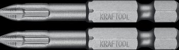 Бита KRAFTOOL X-Drive PH2 50 мм 2 шт.