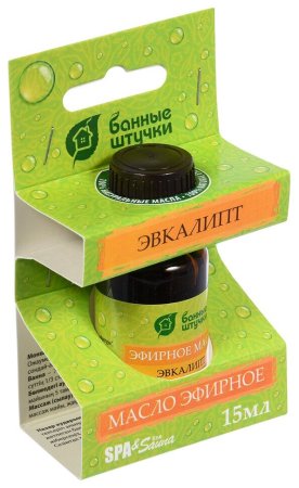 Эфирное масло  Банные штучки Эвкалипт 1 шт, 15 мл