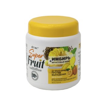 Бальзам для волос Super FRUIT  с антискользящим покрытием 500 мл