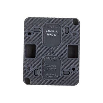 Выключатель накладной Schneider Electric AtlasDesign Profi54 1 кл. антрацит без подсветки