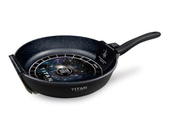 Сковорода НЕВА-МЕТАЛЛ Titan Space 28 см алюминий