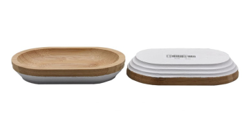 Мыльница WOOD&WHITE бамбук цвет коричневый