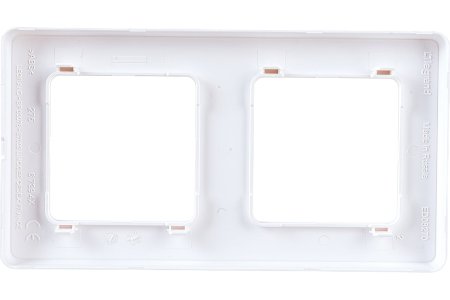 Рамка Legrand Inspiria 2 поста, цвет белый