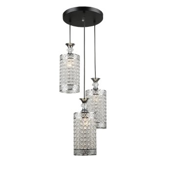 Подвес Baizheng N5615-3H E27х3шт цвет черный
