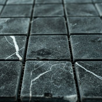 Мозаика Matt asphalt серый HT038