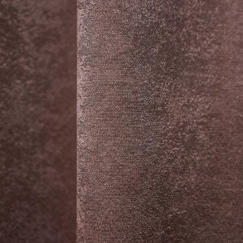 Штора портьерная Витерра Канвас-велюр 135х260см коричневый 2 шт