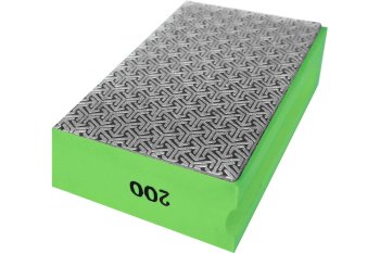 Губка шлифовальная 90х55х30 мм Р200 VERTEXTOOLS