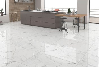 Керамогранит Elegant Statuario GT,  цвет белый