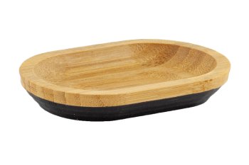 Мыльница WOOD&BLACK бамбук цвет коричневый
