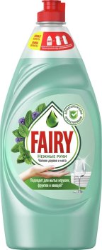 Жидкость для мытья посуды Fairy Чайное дерево и мята 900мл