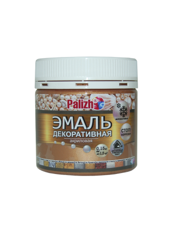 Эмаль акриловая декоративная Palizh бронза 0,15 кг